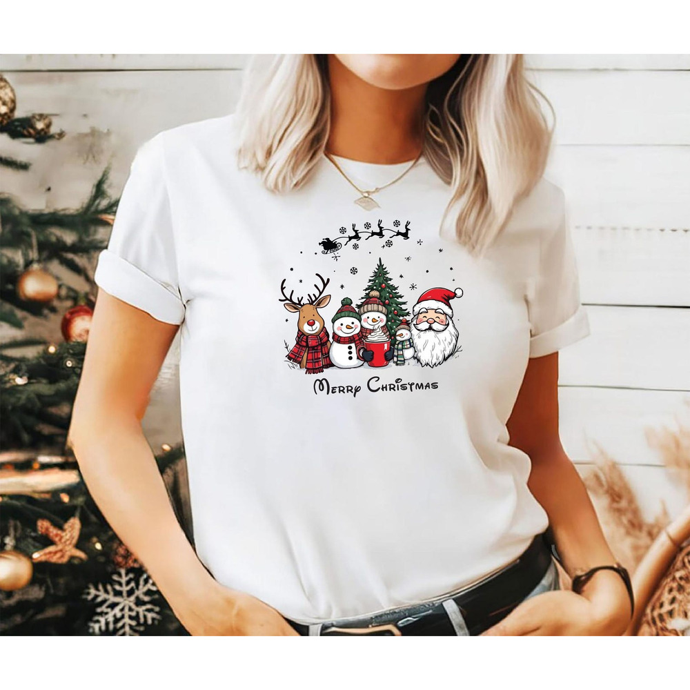 Christmas T-shirt, Christmas Lights Shirt - Picture 1 of 4